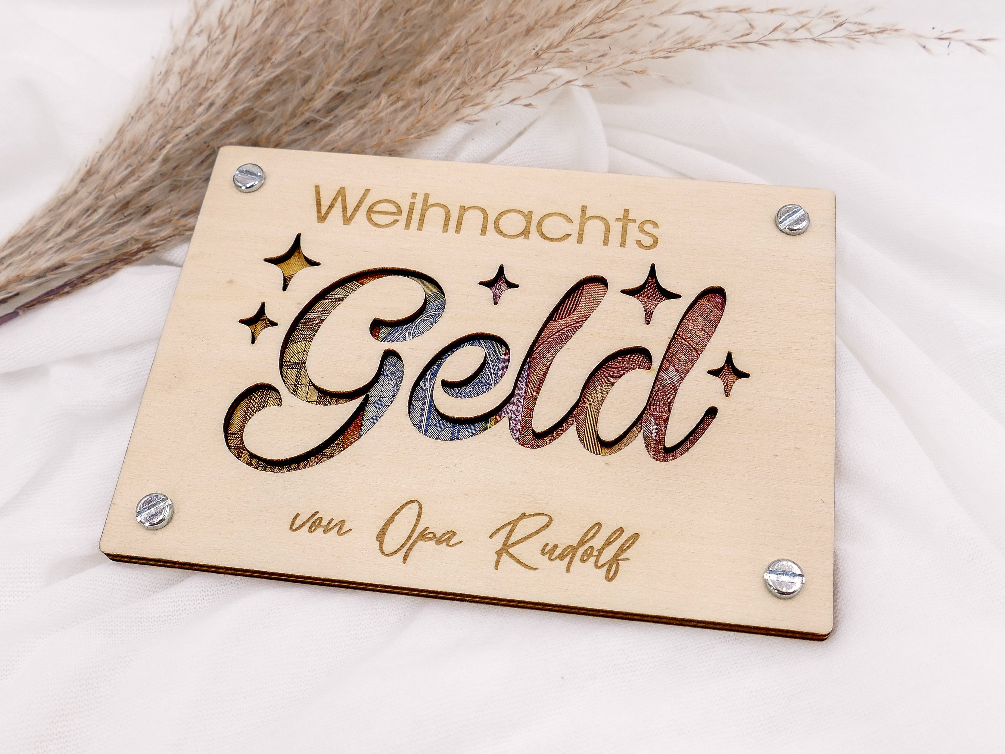 Geldgeschenk-Karte WEIHNACHTS GELD