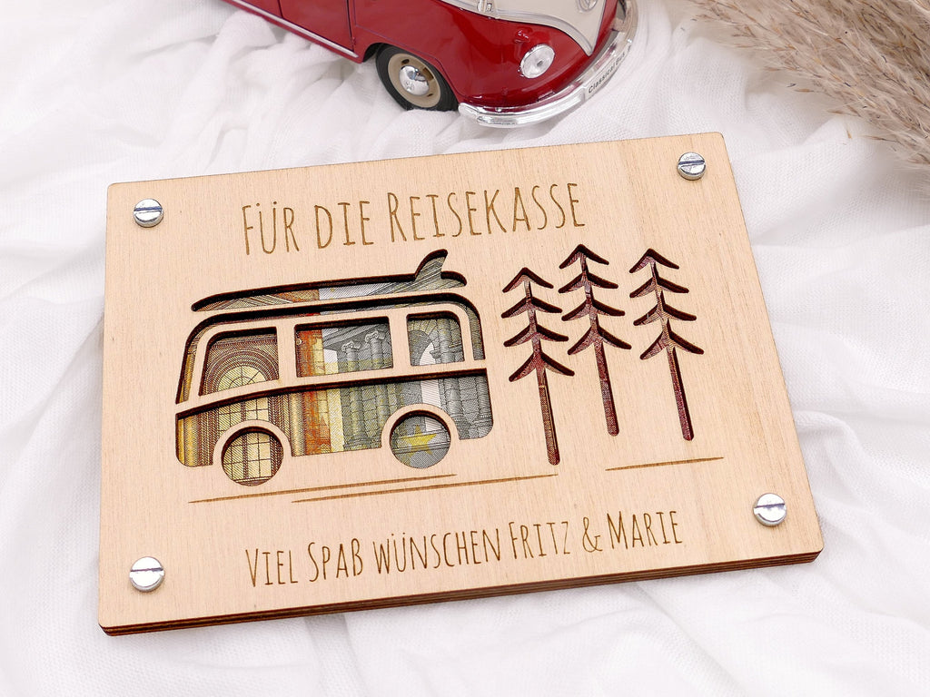 Geldgeschenk-Karte CAMPER I